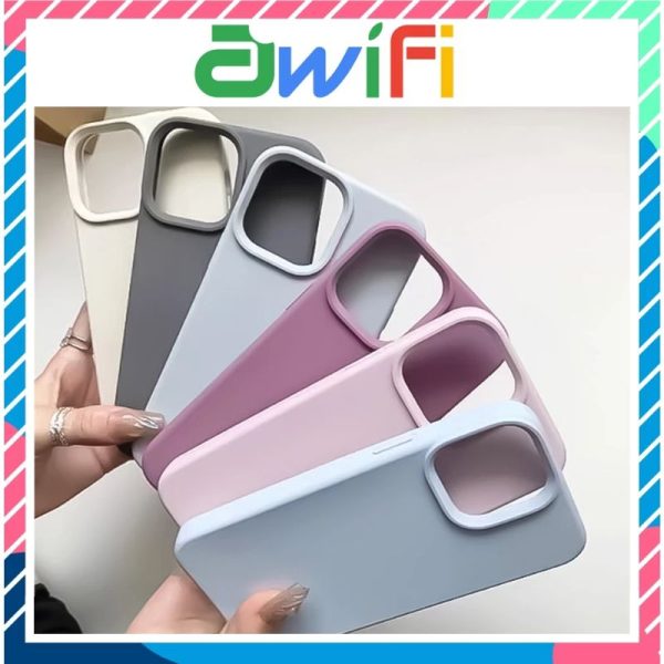 Bảo Vệ Camera Các phiên bản màu sắc đa dạng của ốp lưng iPhone TPU từ trắng, đen đến hồng pastel