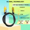 Củ Sạc Nhanh PRAMI 120W 4 Cổng (2 PD + 2 USB) – Nhỏ Gọn PRAMI019