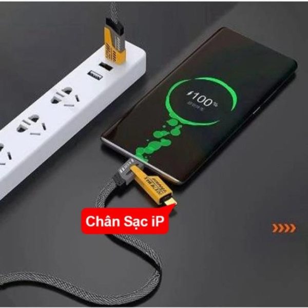 Củ Sạc Nhanh PRAMI 120W 4 Cổng (2 PD + 2 USB) – Nhỏ Gọn PRAMI019