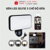 Đèn Led Selfie Mini Cầm Tay 3 Chế Độ Sáng - Trợ Sáng Quay Clip Chuyên Nghiệp