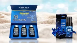 Kẽm ADA chính hãng mua ở đâu trên Shopee Mall, hộp 90 viên tặng bọt vệ sinh