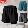 Quần bơi nam 2 lớp YUKE kháng nước nhanh khô chống UV